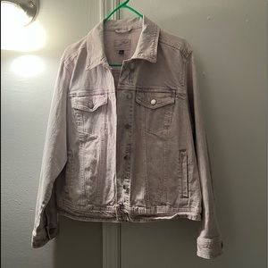 Universal Thread Light Wash Purple Denim Jacket